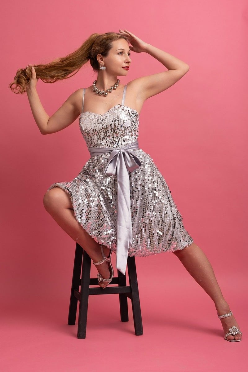 Starry Sequin Dress